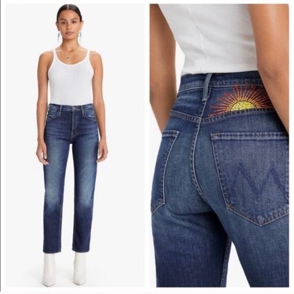 Mother The Tomcat Ankle Jeans Roasting Nuts 31 - Picture 1 of 14